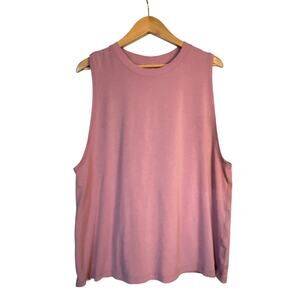 Lululemon Women's All Yours Active Boyfriend Tank Top Workout  Size 8 Orchid